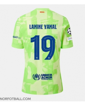 Billige Fotballdrakt Barcelona Lamine Yamal #19 Replika Tredjedrakt 2024-25 Kortermet